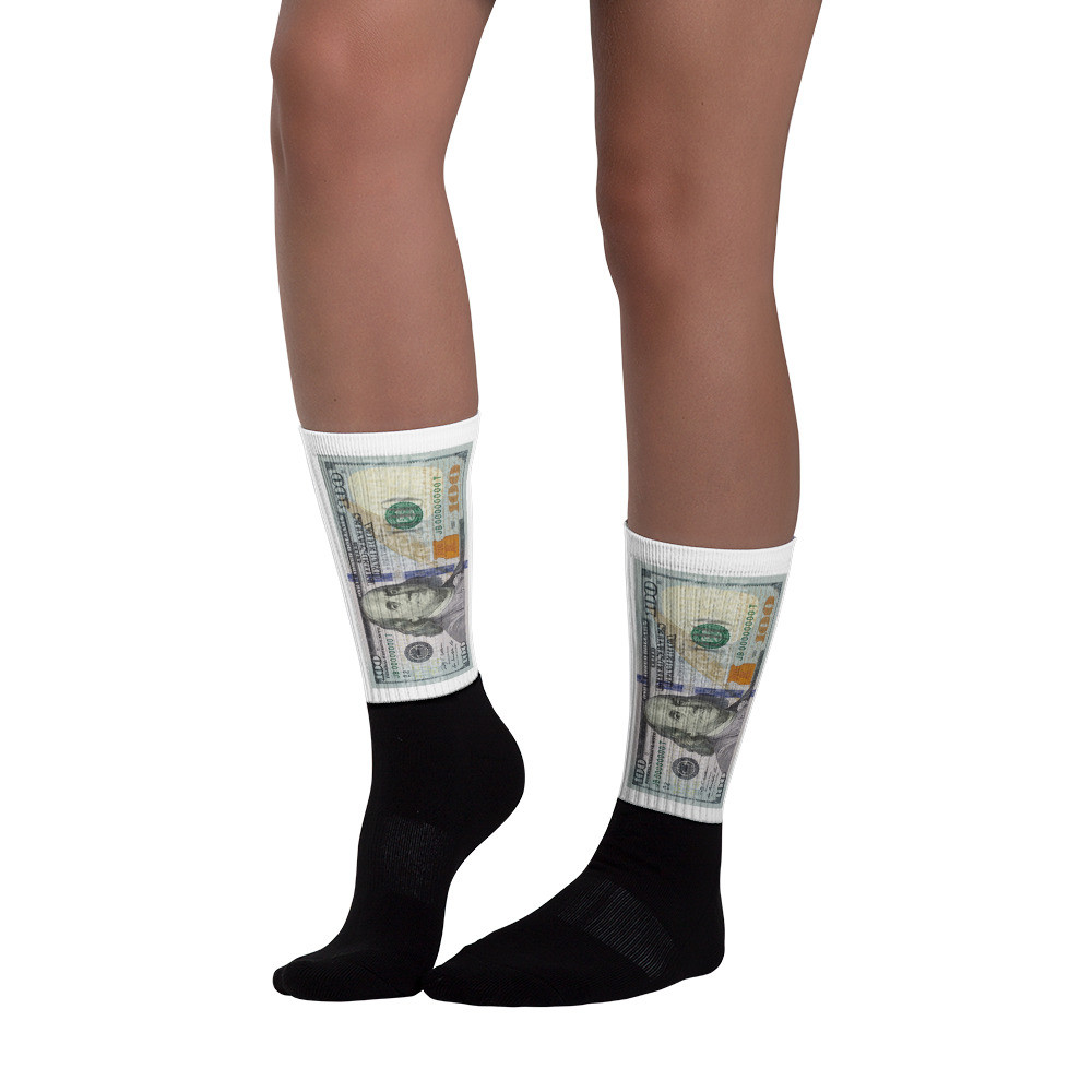 $100 Bill Socks