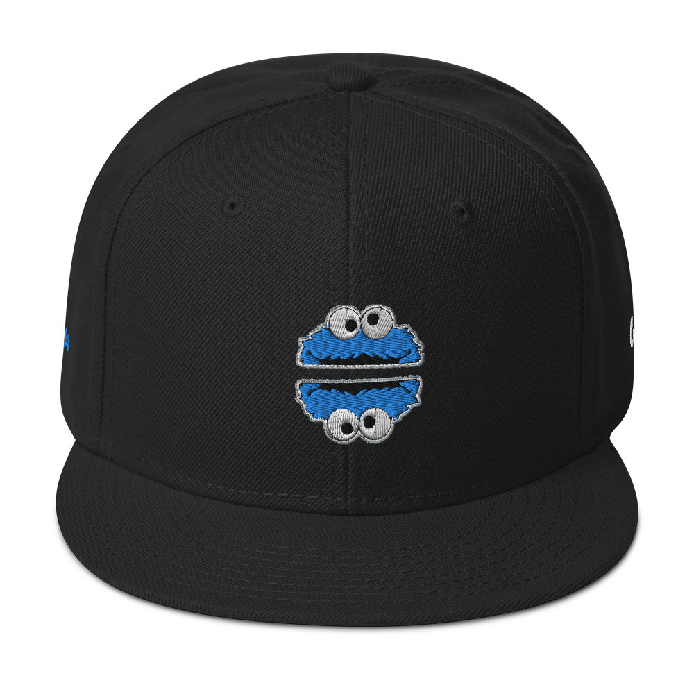 The monster of Cookies Snapback Hat